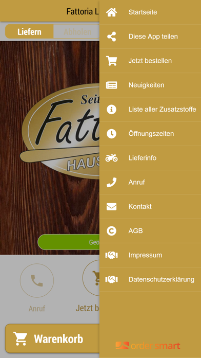 How to cancel & delete Fattoria Lieferdienst from iphone & ipad 4