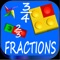 With this app, your children understand the concept of fractions with display examples