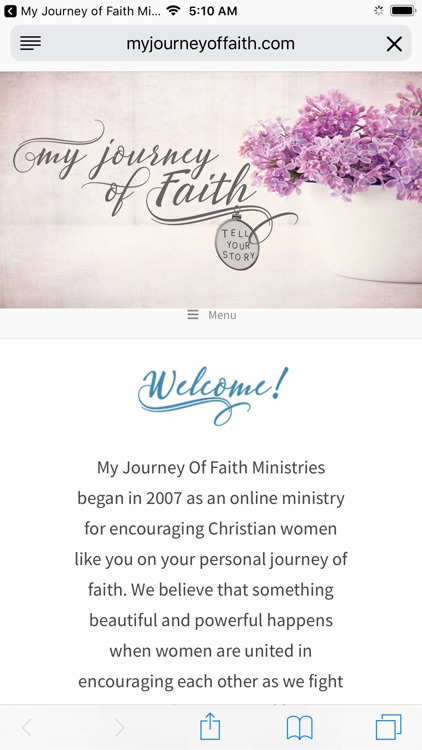 My Journey of Faith Ministries