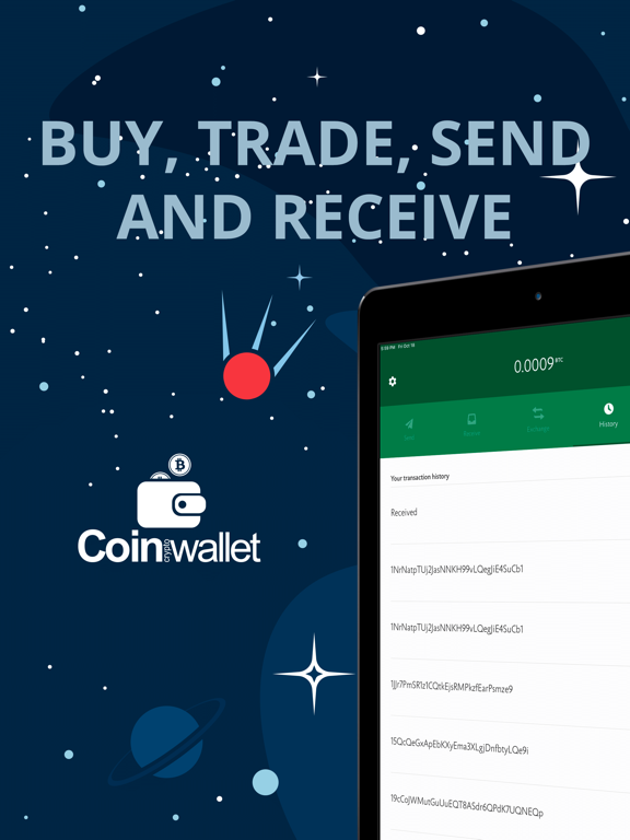 CoinSpace Bitcoin Wallet screenshot