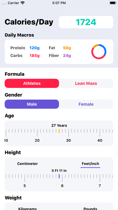 How to cancel & delete IIFYM Macro/Calorie Calculator from iphone & ipad 1