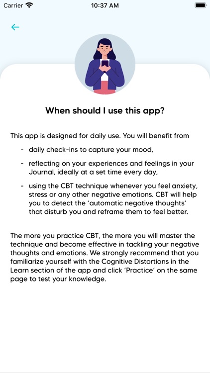 CBT Self-Care Journal screenshot-9