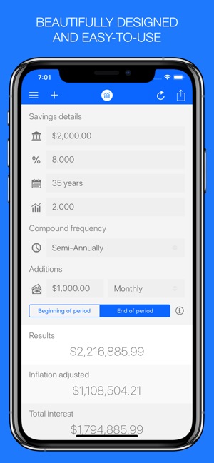 Compound Interest Calc +