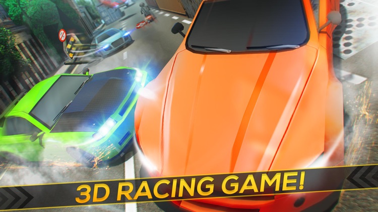 X Racing Cars Road: Traffic