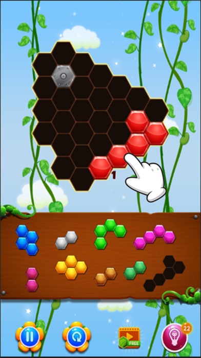 Super Hexa Blocks Puzzle Games screenshot 2
