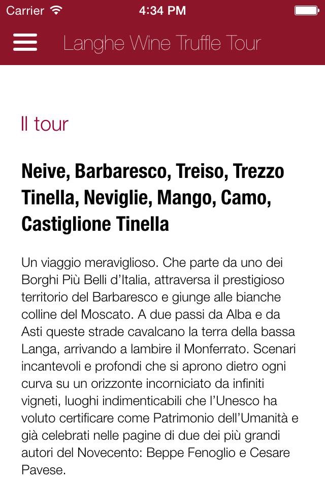Langhe Wine Truffle Tour screenshot 4
