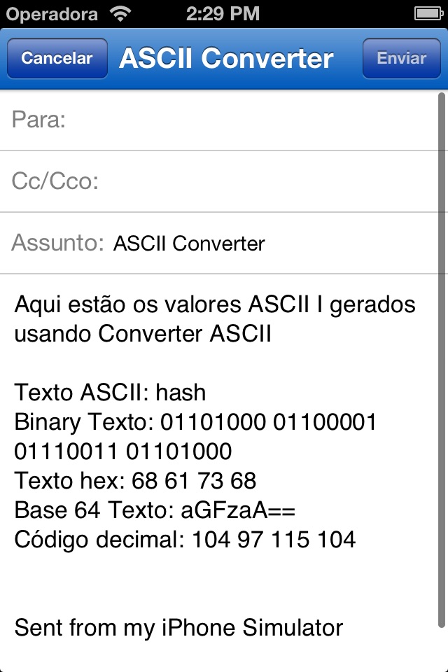 HEX ASCII BASE64 MD5 SHA conv. screenshot 2