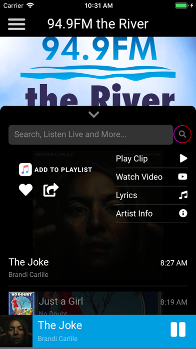 94.9 FM - the River screenshot 4