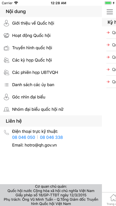 Quốc Hội VN screenshot 2