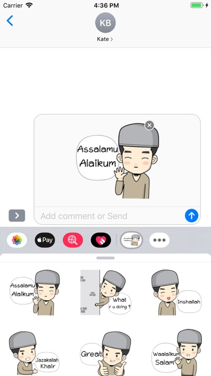 Muslim Boy Stickers Pack screenshot-6