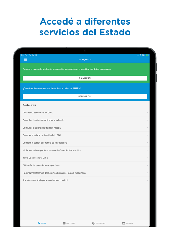 iPad Image of Mi Argentina