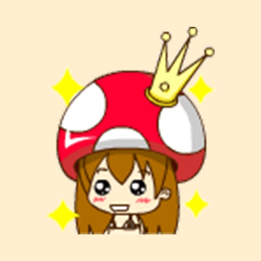 Red Mushroom Sticker