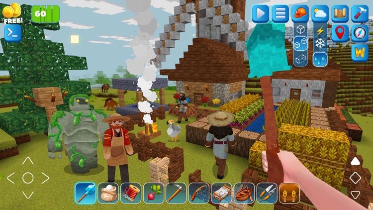 PrimalСraft 3D: Block Building screenshot-4