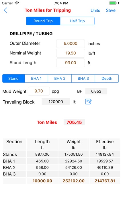 Ton Miles Calculator screenshot-4