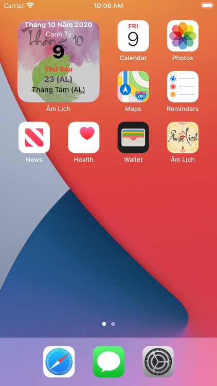 Âm Lịch Widget screenshot-3