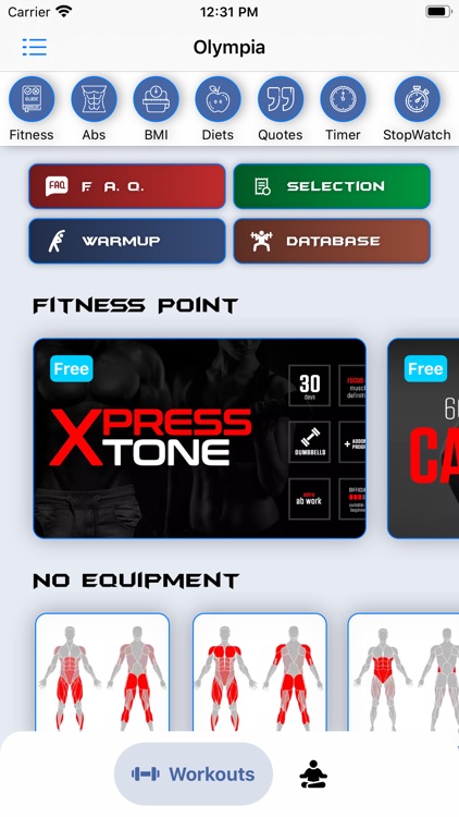 Olympia - Your Fitness Trainer