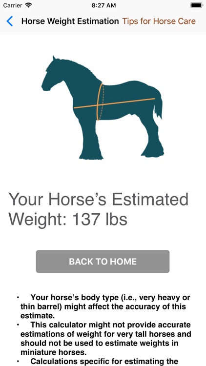 Horse Weight Estimation screenshot-8