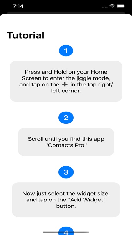 Contact Widget Pro