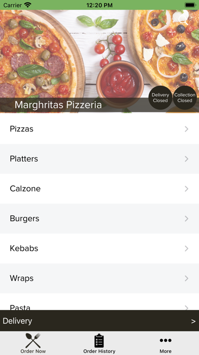 Marghritas Pizzeria Grimsby screenshot 2