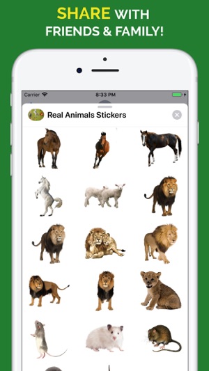 Real Animals Emoji Stickers(圖7)-速報App