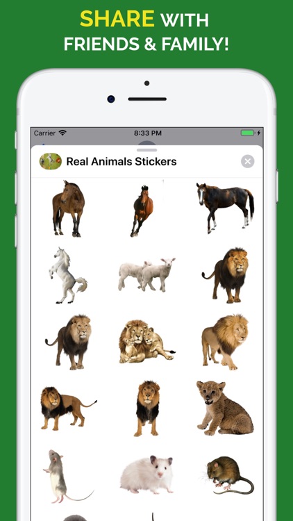 Real Animals Emoji Stickers screenshot-6