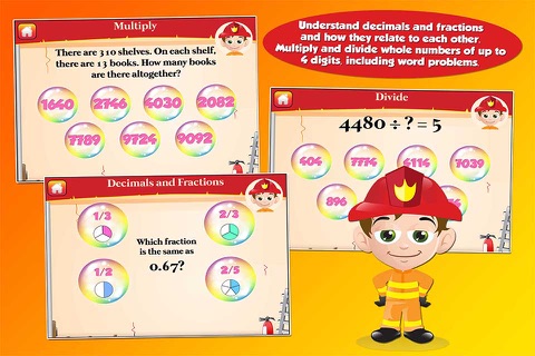 Fireman Grade 3 Learning Games - náhled