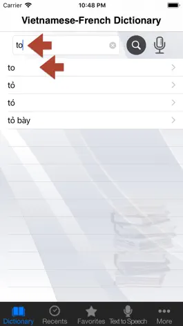 Game screenshot Vietnamese-French Dictionary mod apk