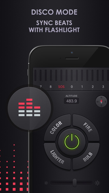 Flashlight for iPhone + iPad screenshot-3