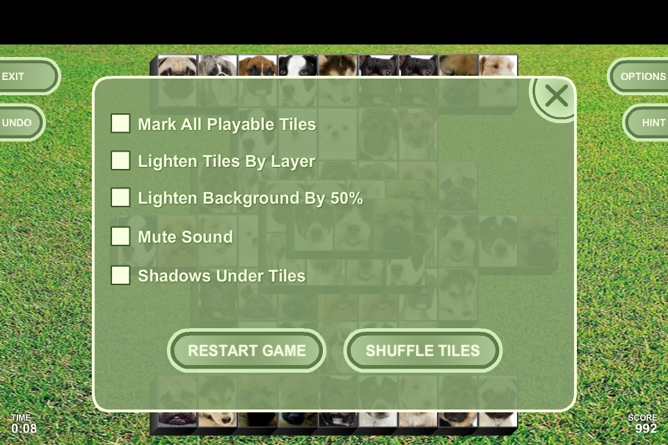 Puppy Dog Mah Jongg Solitaire screenshot 3