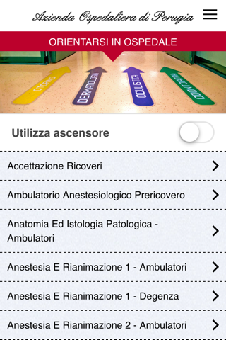 Ospedale Perugia screenshot 2