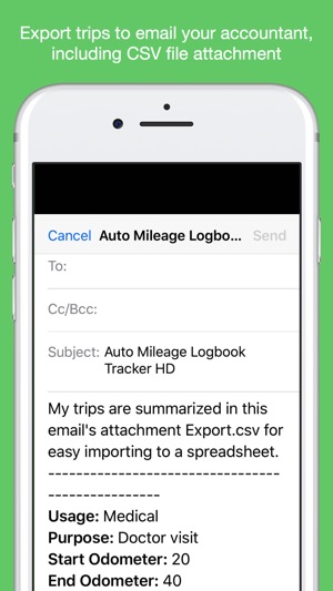 Auto Mileage Logbook TrackerHD(圖6)-速報App