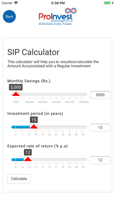 Proinvest screenshot 4