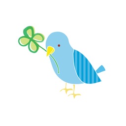 Blue Bird Sticker