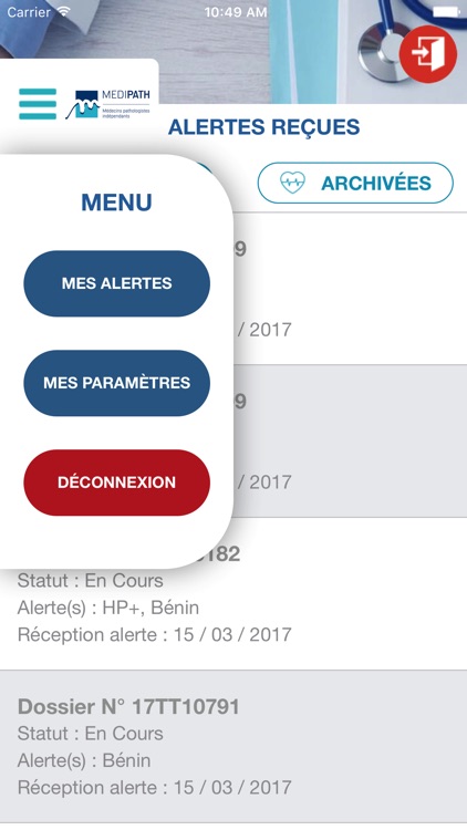 Alerte Medipath screenshot-3