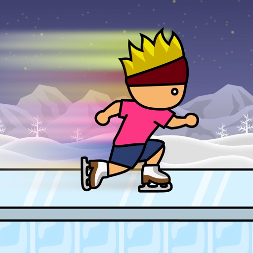 トニーくんのアイススケート
