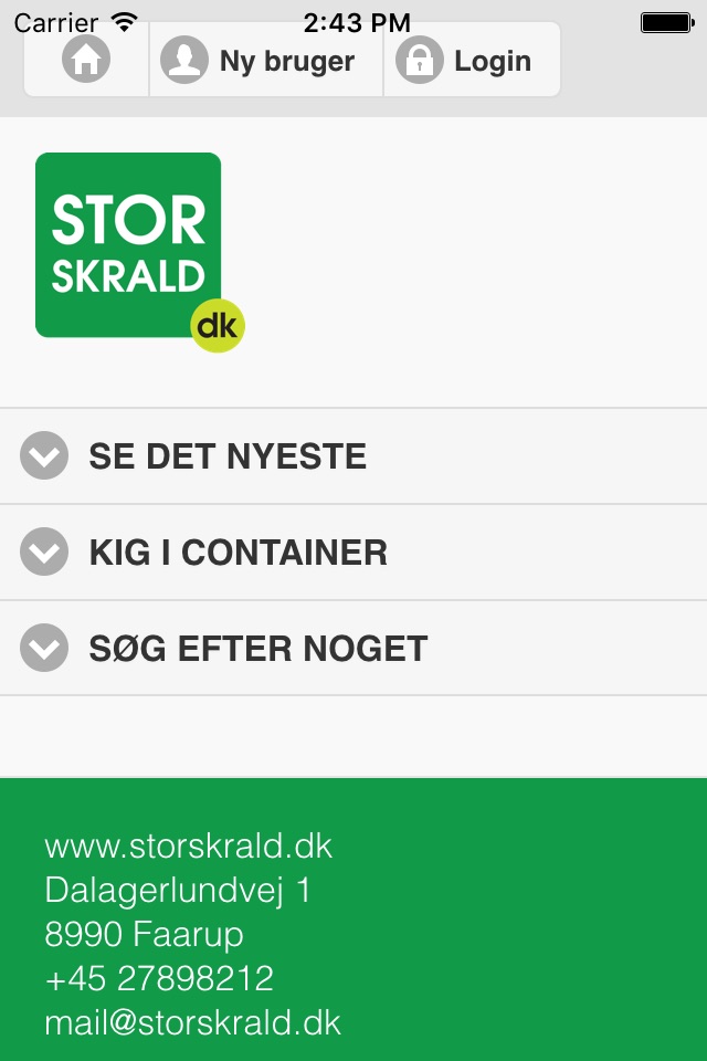 Storskrald.dk screenshot 2