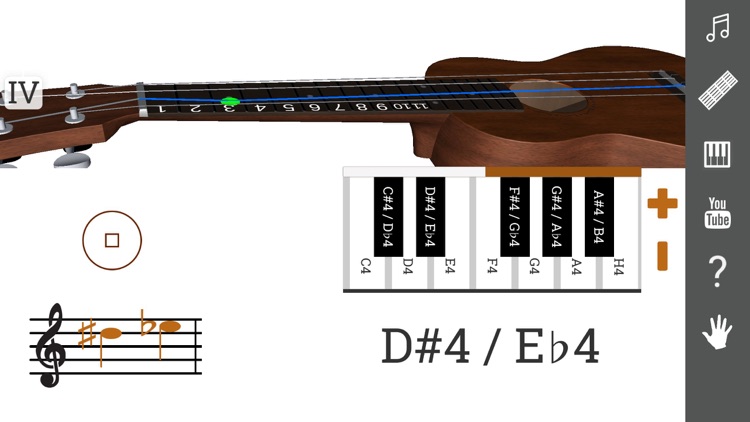 3D Ukulele Notes - Fingering screenshot-4