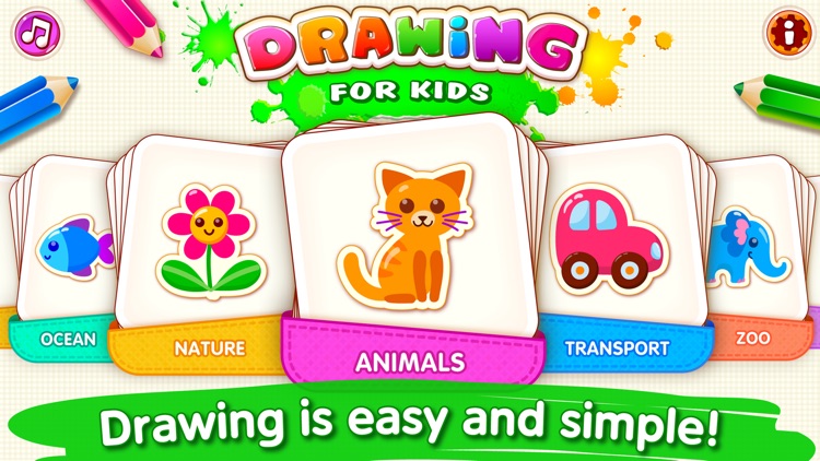 DRAWING FOR KIDS Games! Apps 2 screenshot-0