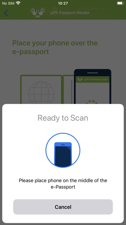 µFR NFC ePassport Reader