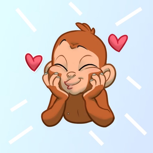 Monkey Stickers icon
