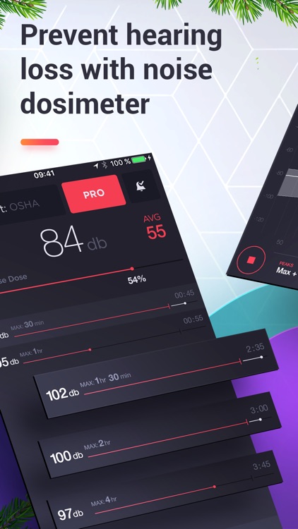Decibel : dB, dBA Sound Meter