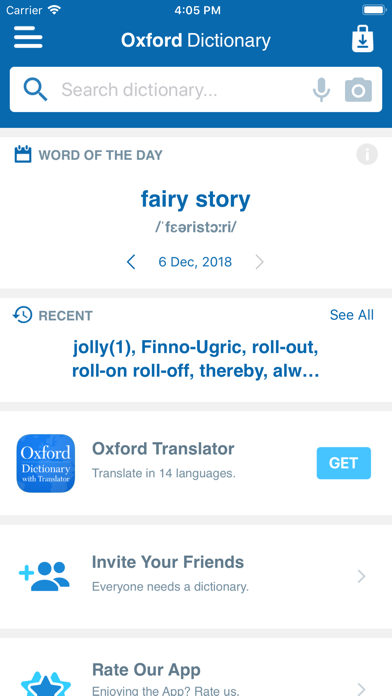 Concise Oxford English Dictionary with Audio Screenshot 3