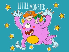 Little Monster Stickers Pack