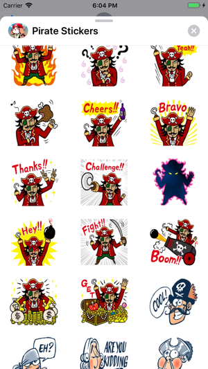 Funny Pirates Stickers(圖7)-速報App