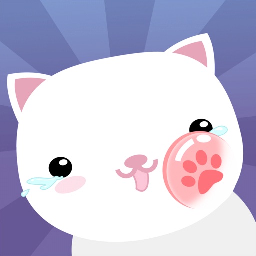 Face-to-face cats icon