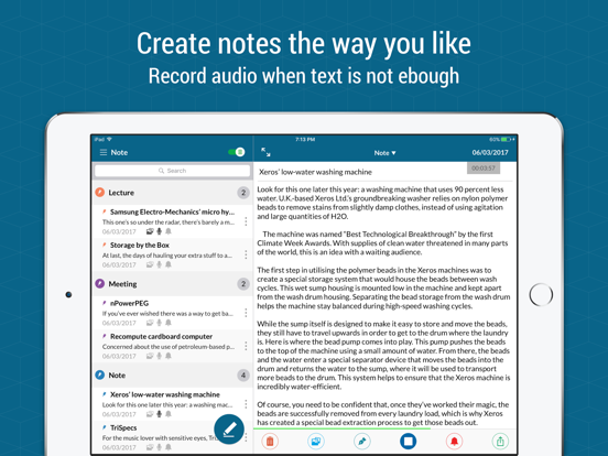 Notes Lite - Professional Ipad images