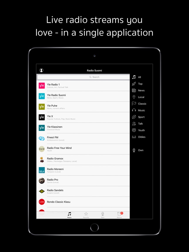 Radio Suomi - radio of Finland on the App Store