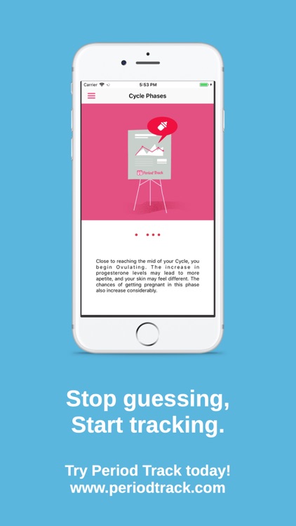 PeriodTrack, Cycle & Ovulation screenshot-4