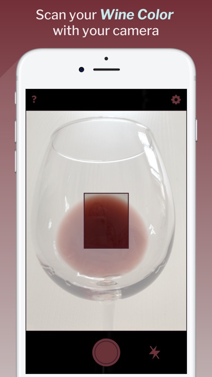 Wine Color Scan & Taste Notes screenshot-0