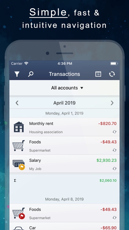 MoneyStats - Expense Tracker
